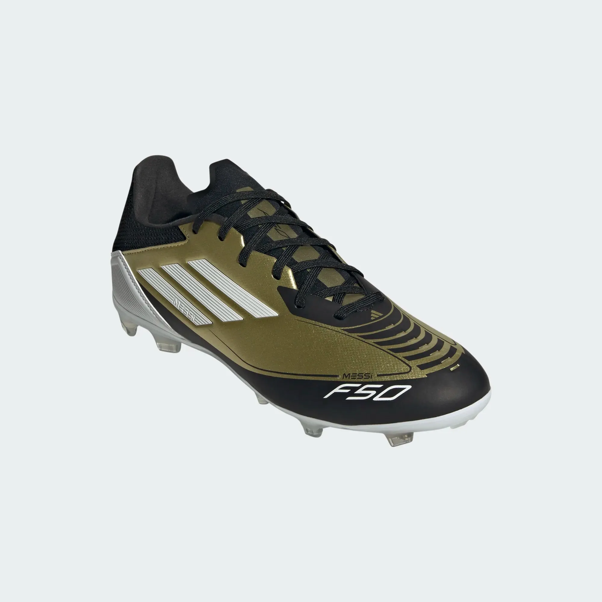 adidas F50 League FG/MG Messi Gold Black White