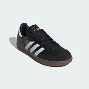 adidas SAMBA Indoor Soccer Shoes | Core Black-Cloud White | Kid's Unisex