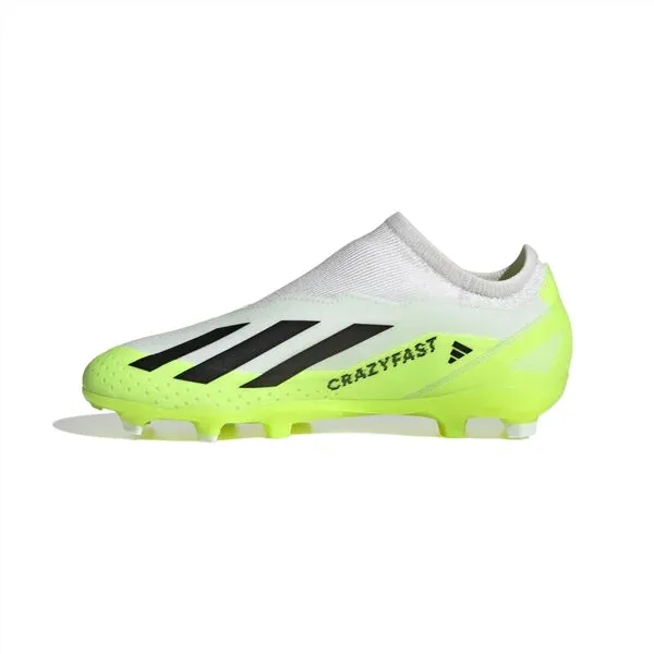 ADIDAS X CRAZYFAST.3 YOUTH LACELESS FG CLEATS (CRAZYRUSH PACK)