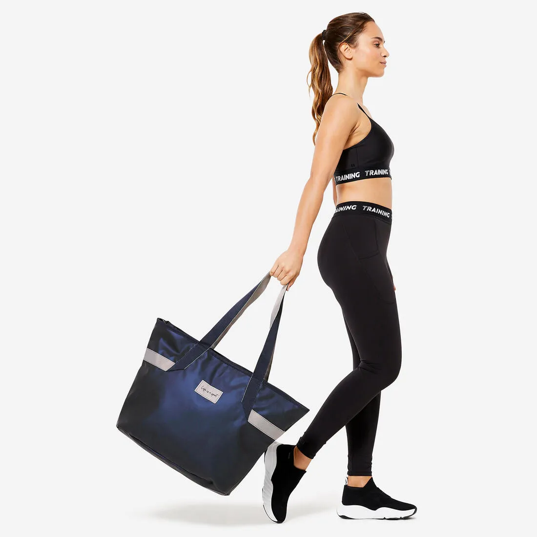 Bolsa Deportiva Azul Marino 25 l Bolsillos