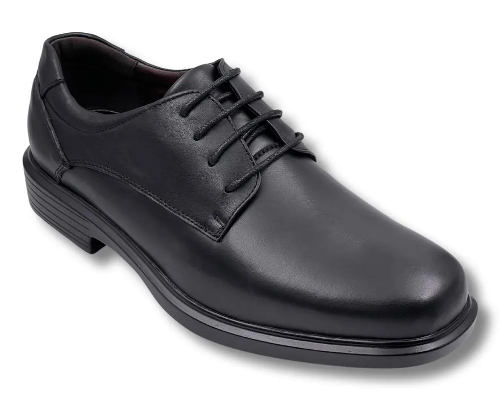 Brill Comfort Men'st Dress Shoes Black Laces