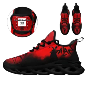 Customized Business Gifts, gift ideas for clients Personalized Skull Sneakers, Custom Ghost Shoes, Halloween Shoes Gift,MS-23020111
