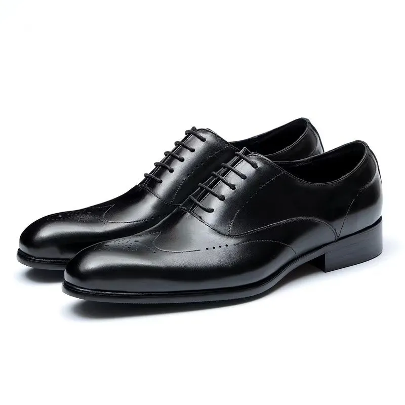 Diamoré Elegant Lace-Tie Shoes