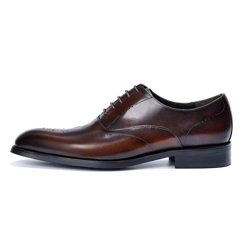 Diamoré Elegant Lace-Tie Shoes