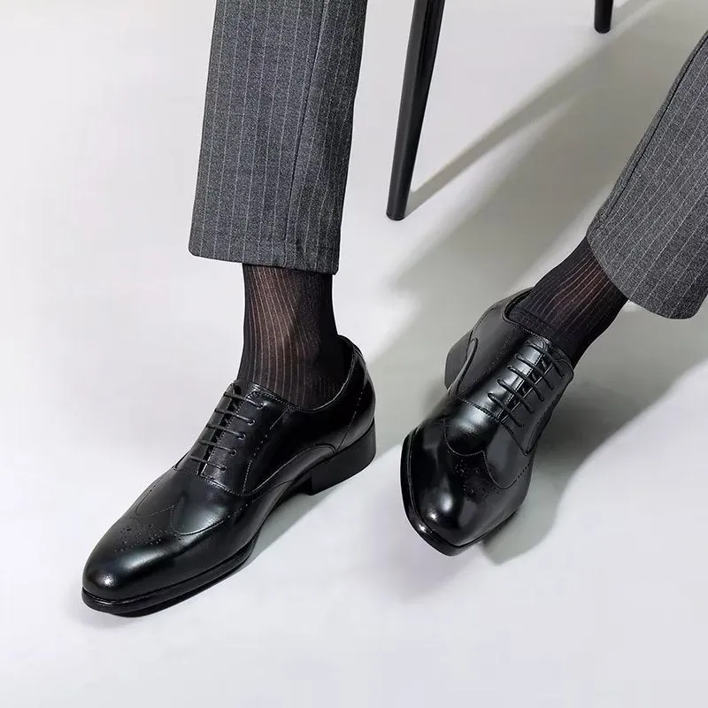 Diamoré Elegant Lace-Tie Shoes