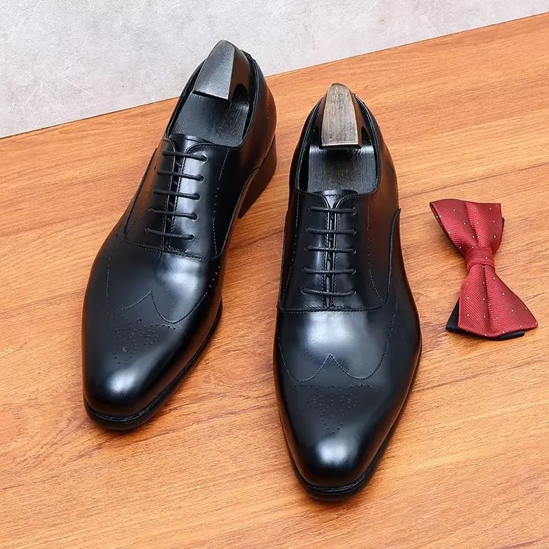 Diamoré Elegant Lace-Tie Shoes