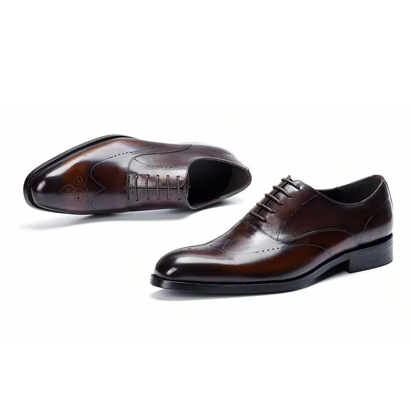 Diamoré Elegant Lace-Tie Shoes