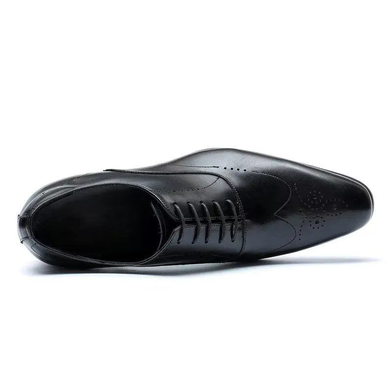 Diamoré Elegant Lace-Tie Shoes