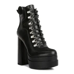 High Heeled Ankle Boots