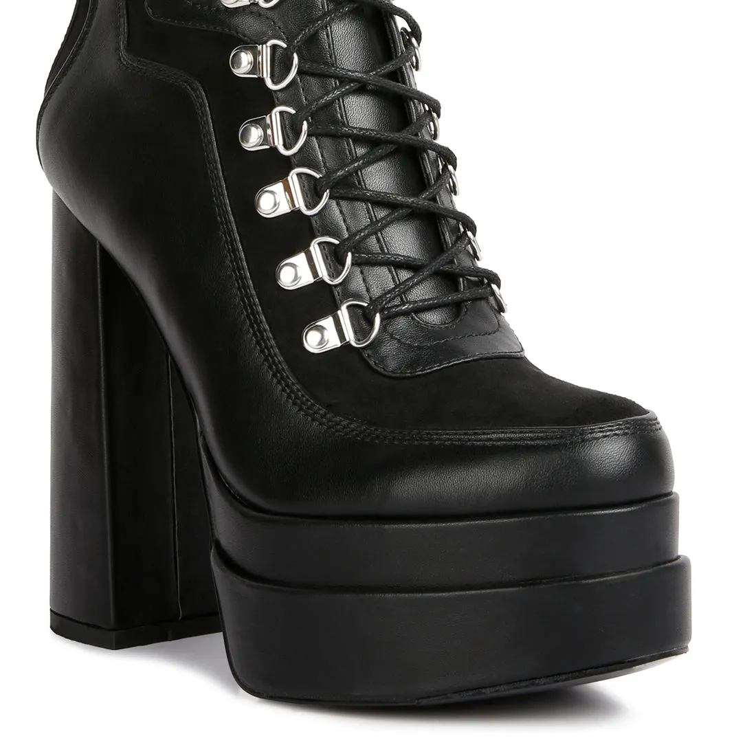 High Heeled Ankle Boots