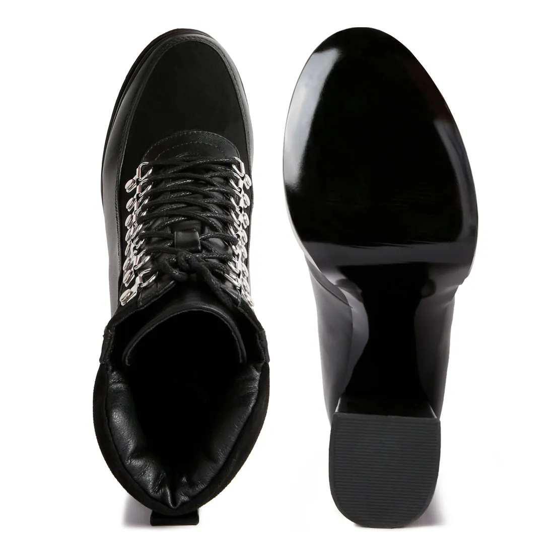High Heeled Ankle Boots
