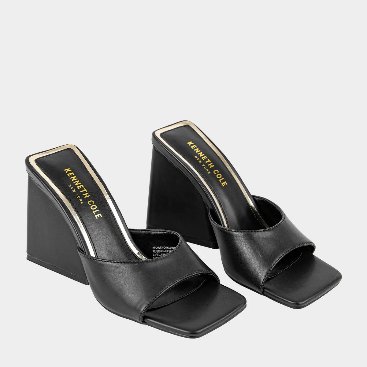 Lilys Chunky Mule Sandalia Casual De Tacon Para  Mujer