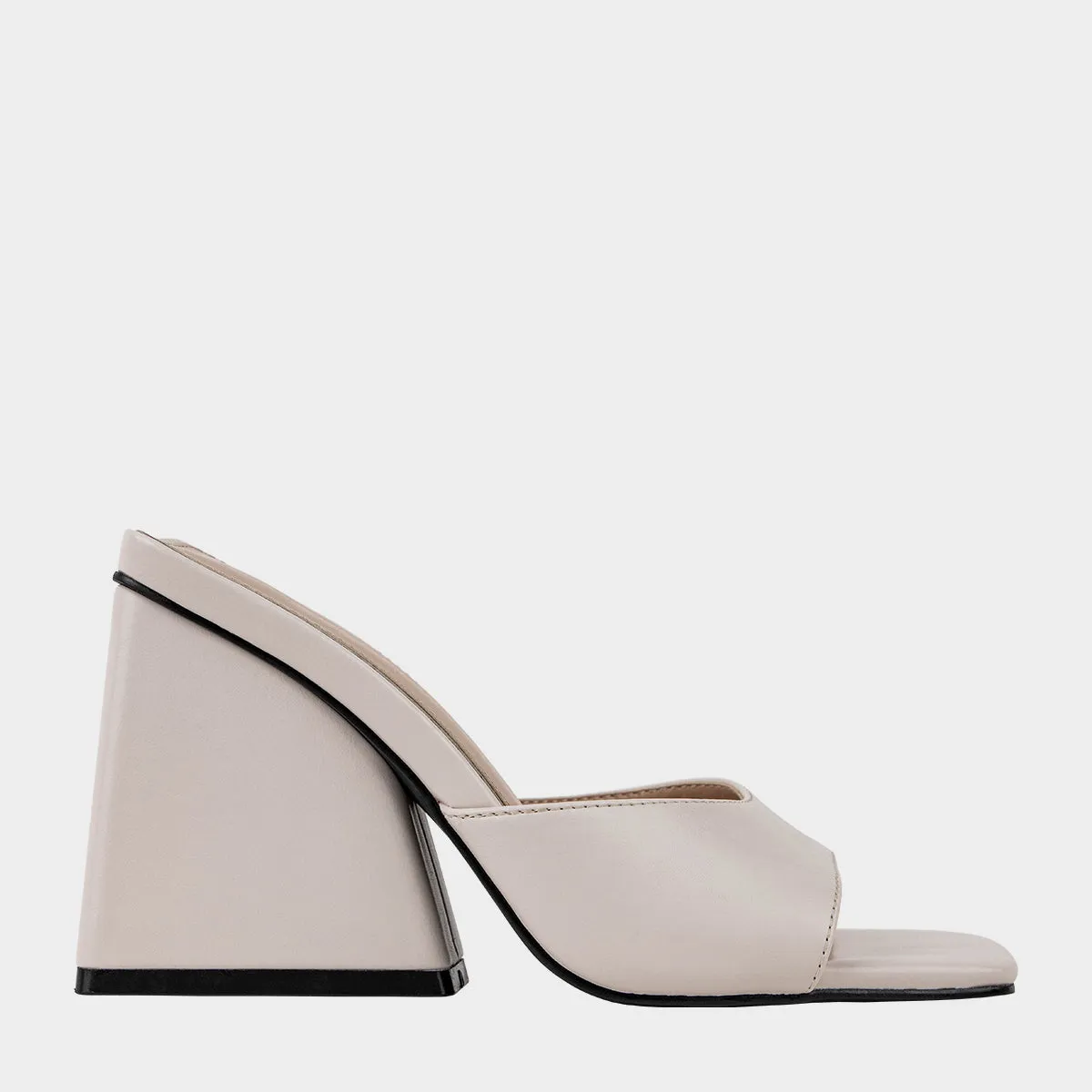 Lilys Chunky Mule Sandalia Casual De Tacon Para  Mujer
