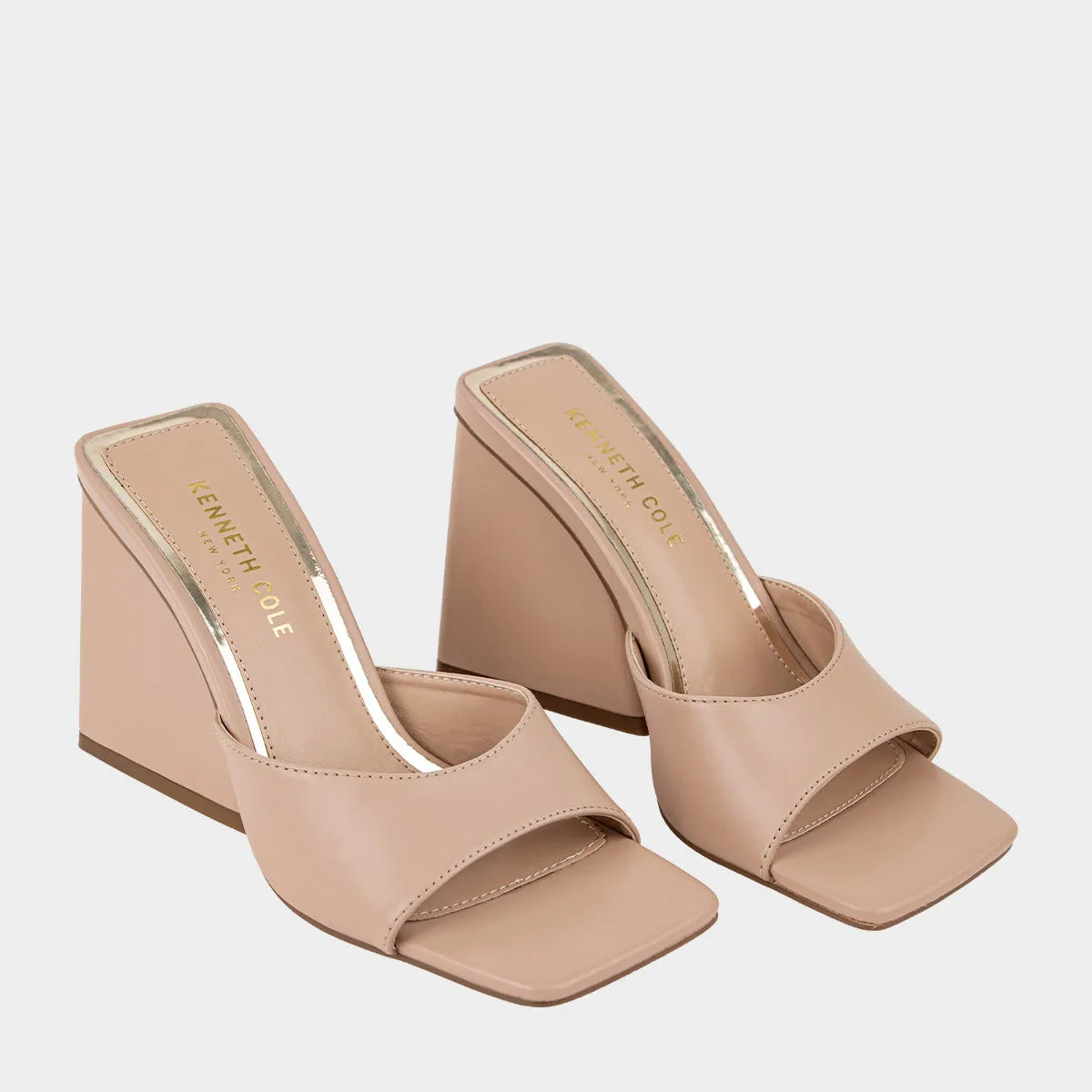 Lilys Chunky Mule Sandalia Casual De Tacon Para  Mujer