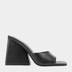 Lilys Chunky Mule Sandalia Casual De Tacon Para  Mujer