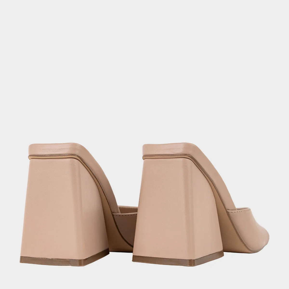 Lilys Chunky Mule Sandalia Casual De Tacon Para  Mujer