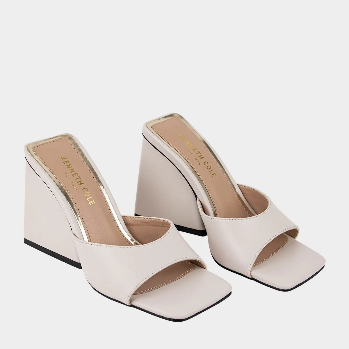 Lilys Chunky Mule Sandalia Casual De Tacon Para  Mujer