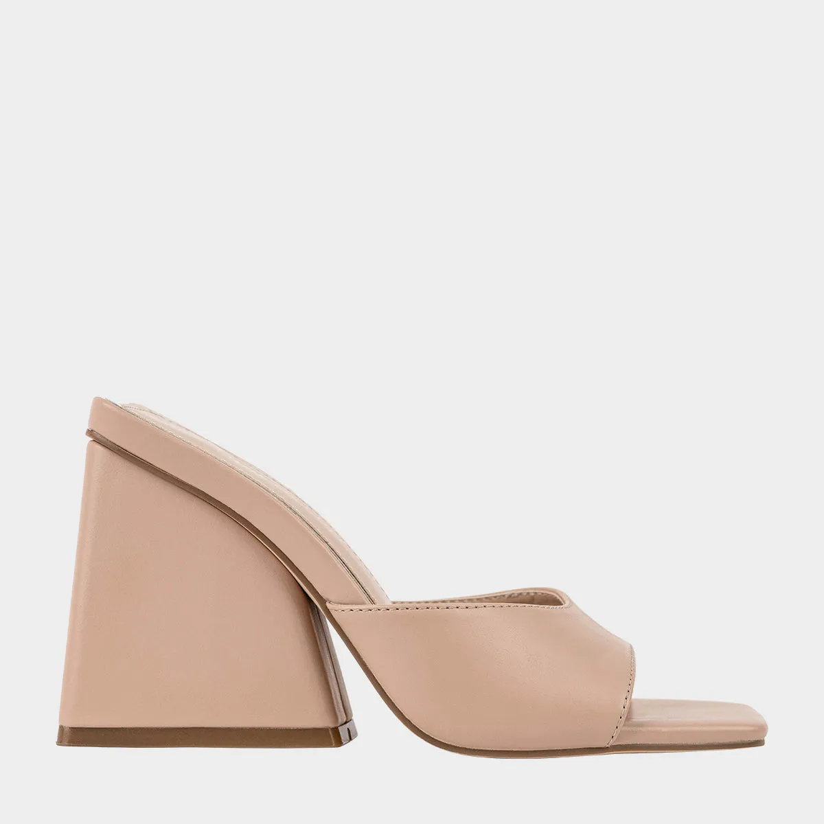 Lilys Chunky Mule Sandalia Casual De Tacon Para  Mujer