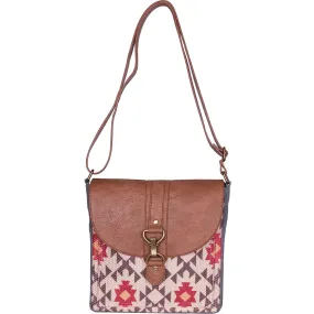 Mona B - Medium Canvas Messenger Crossbody Bag with Stylish Design for Women (Alisa)