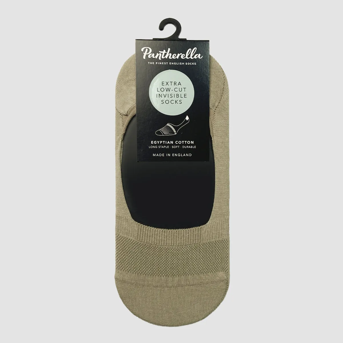 Monaco Invisible Socks  Light Khaki