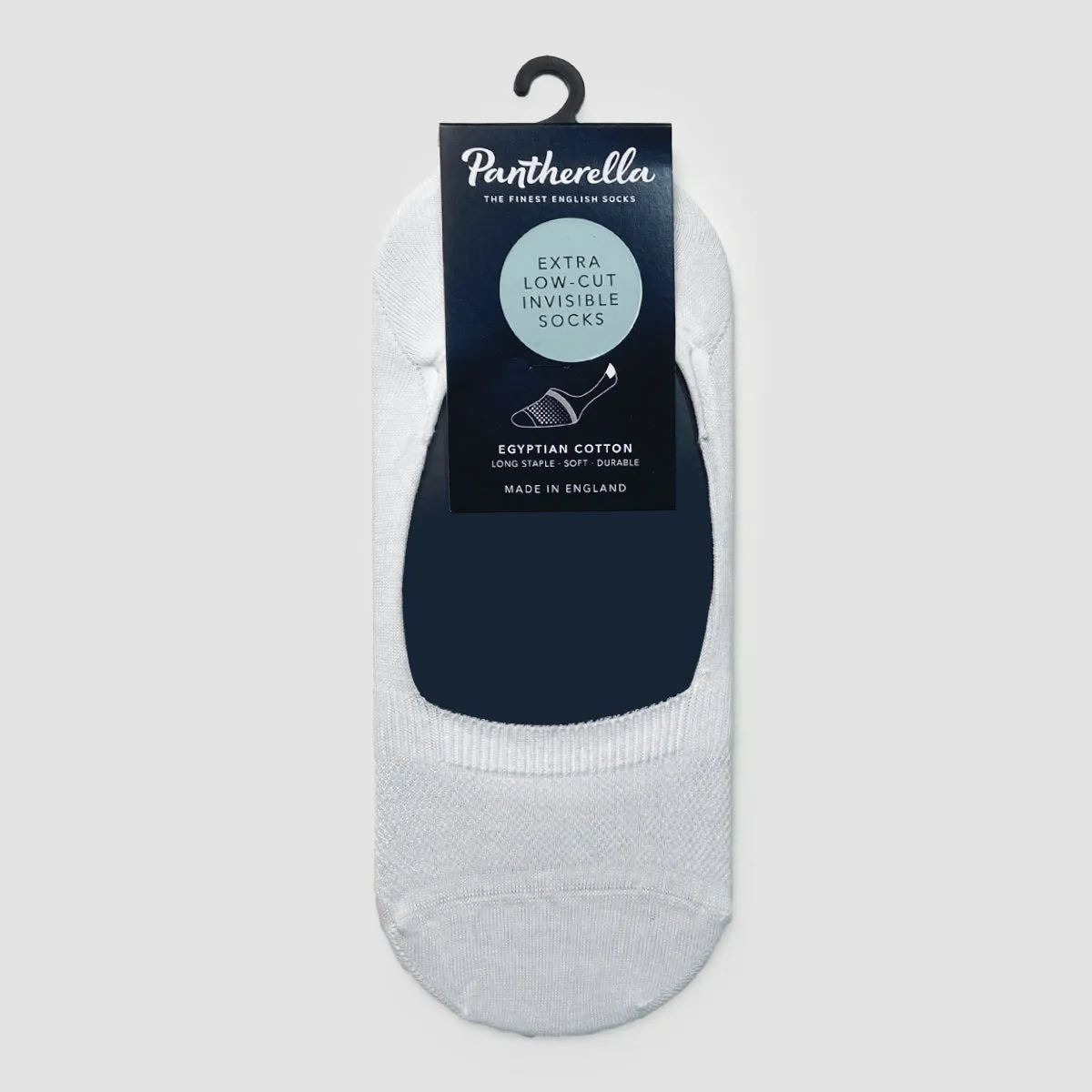 Monaco Invisible Socks  White