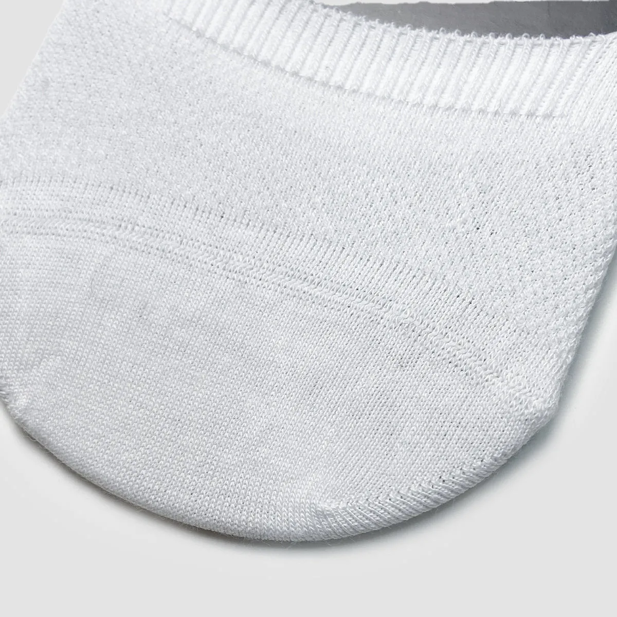 Monaco Invisible Socks  White
