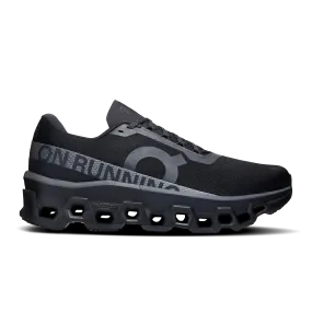 On Running Men's Cloudmonster 2 Shoes - Black / Black