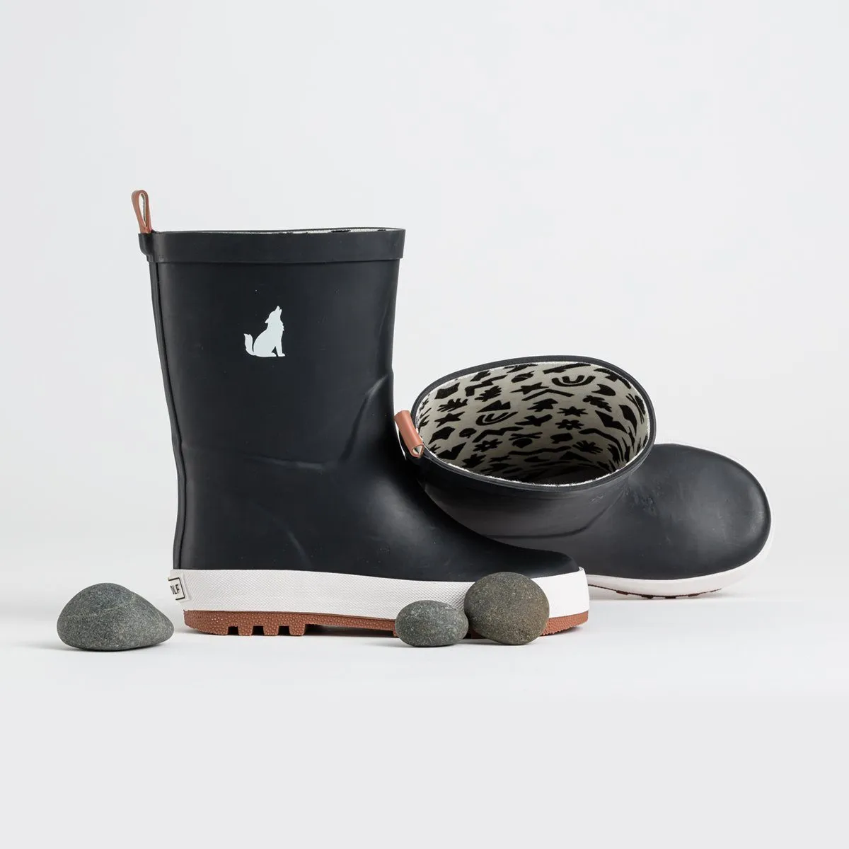 Rain Gumboots (Black)