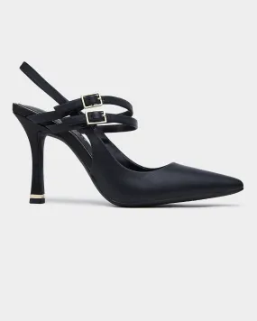 Raquel Slingback Heel Calzado Casual Con Tacon Para Mujer