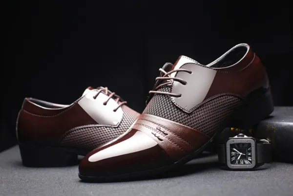 Shoes - Luxury Brand Classic Oxford Men's Flats Shoes