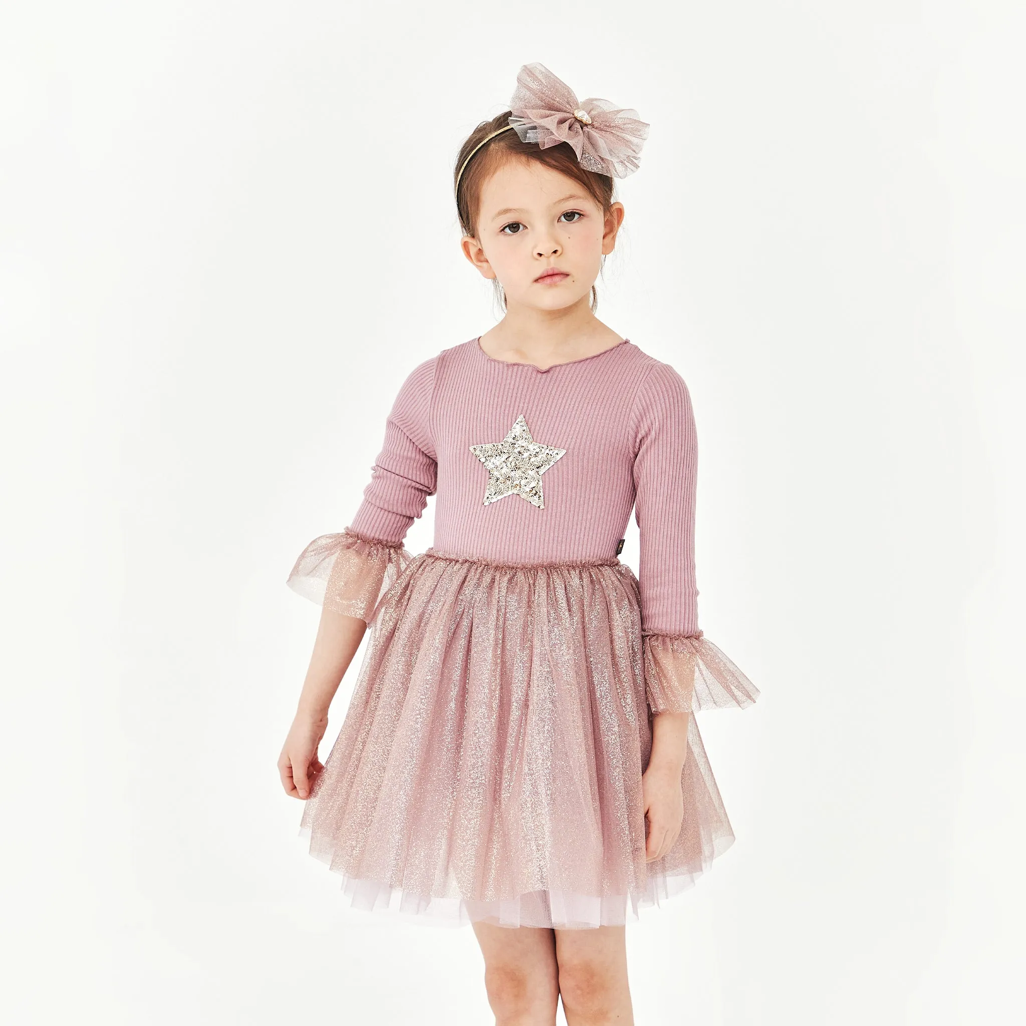 Sleeve Tutu Dress
