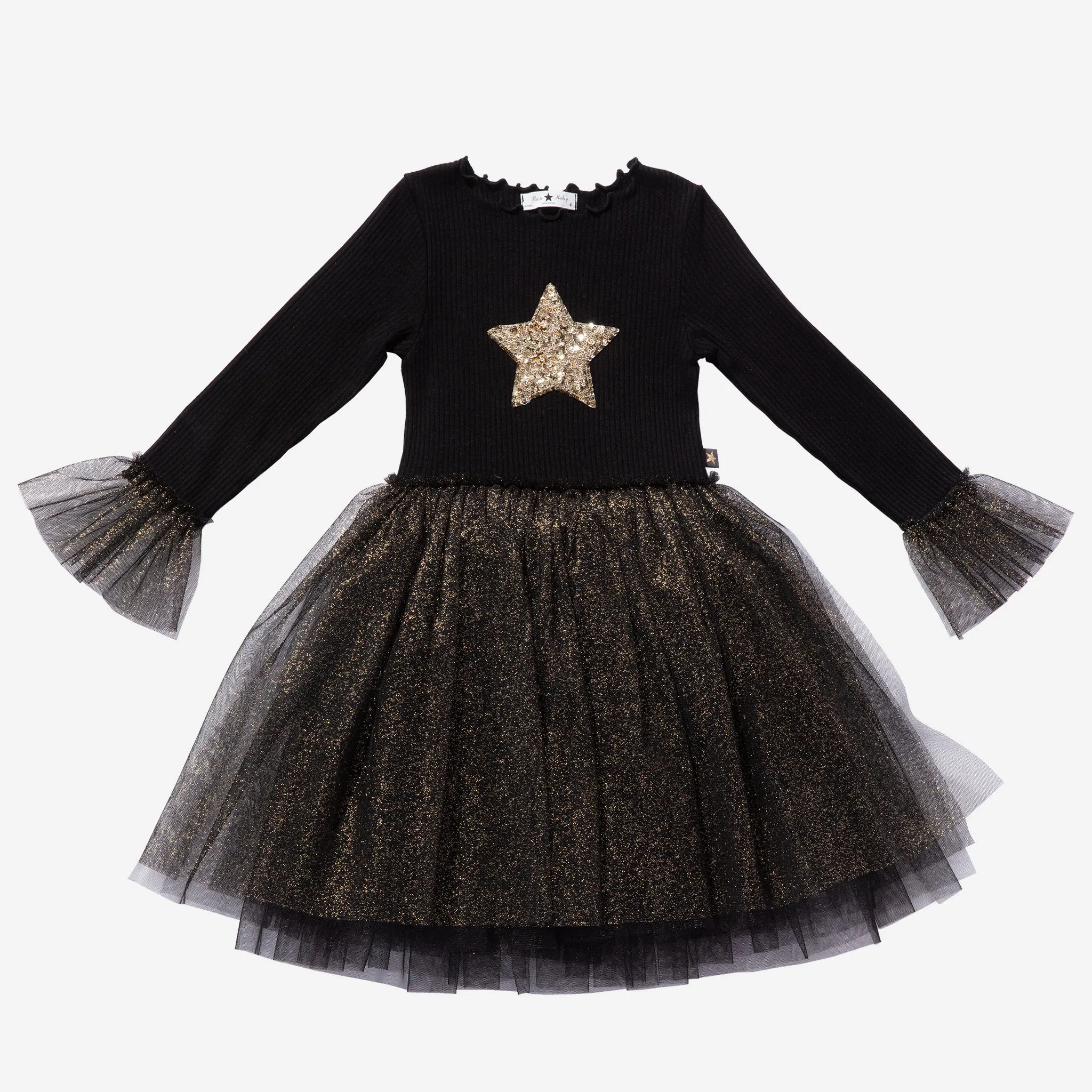 Sleeve Tutu Dress
