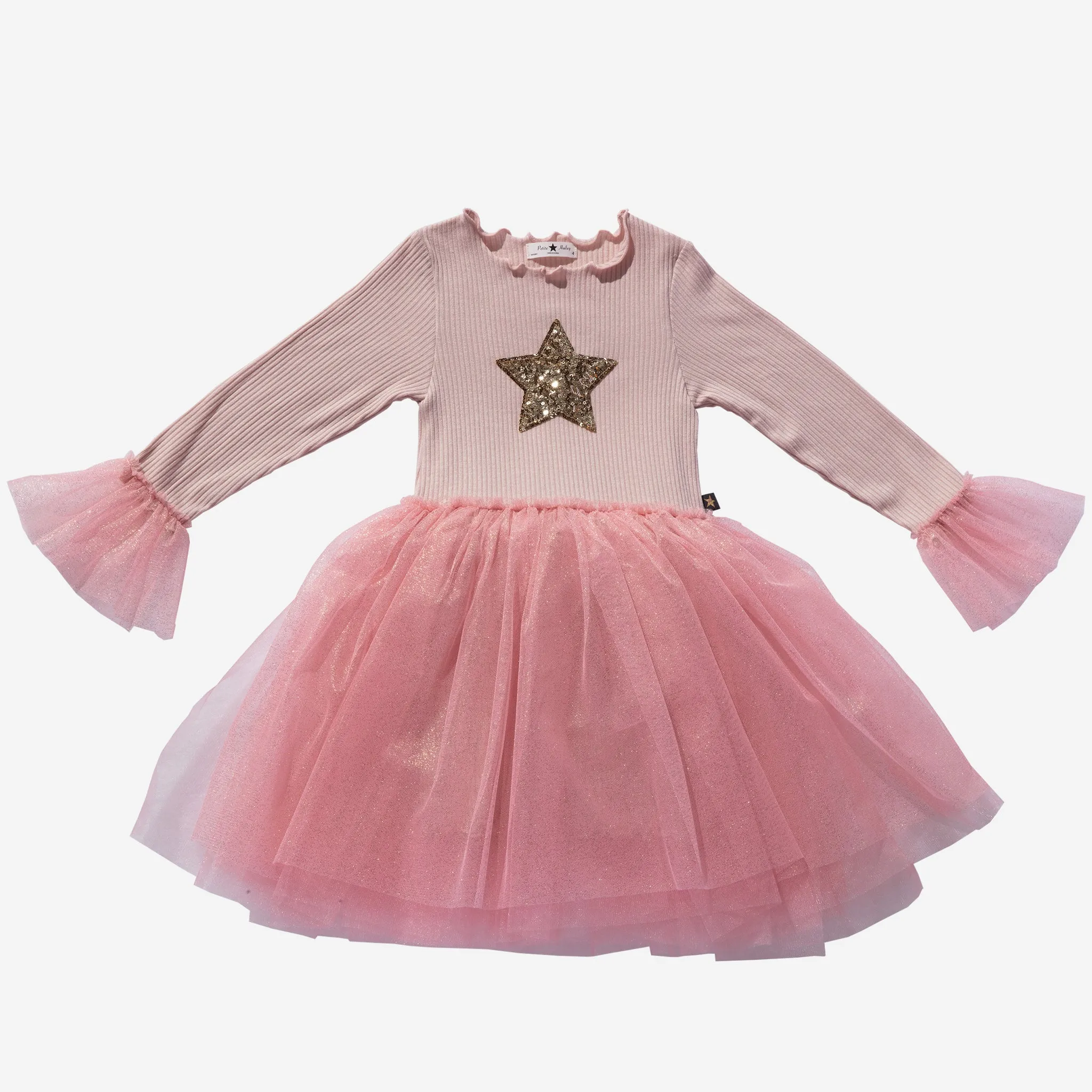 Sleeve Tutu Dress