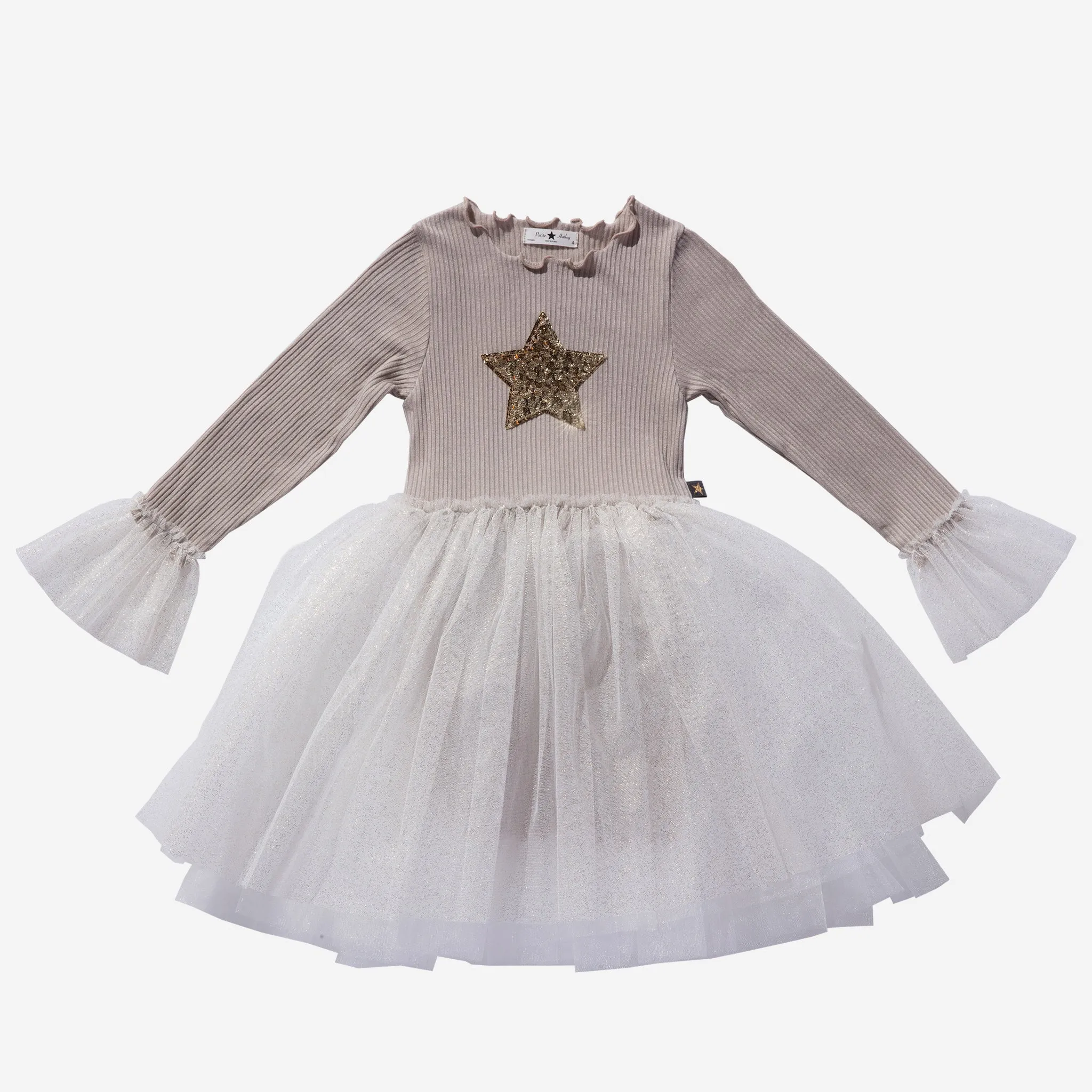 Sleeve Tutu Dress
