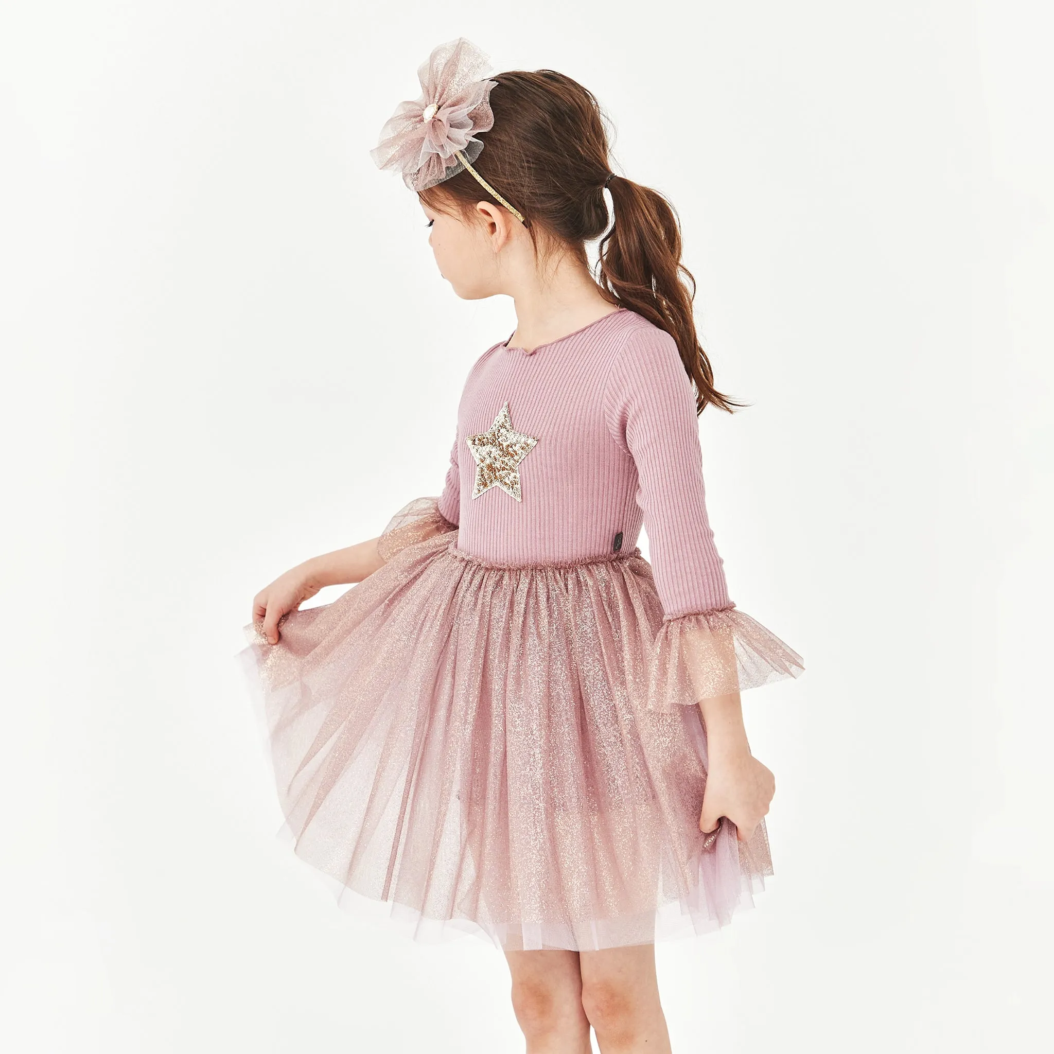 Sleeve Tutu Dress