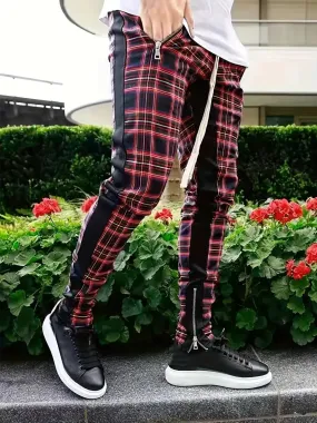 Streetwear Geruite broek voor heren