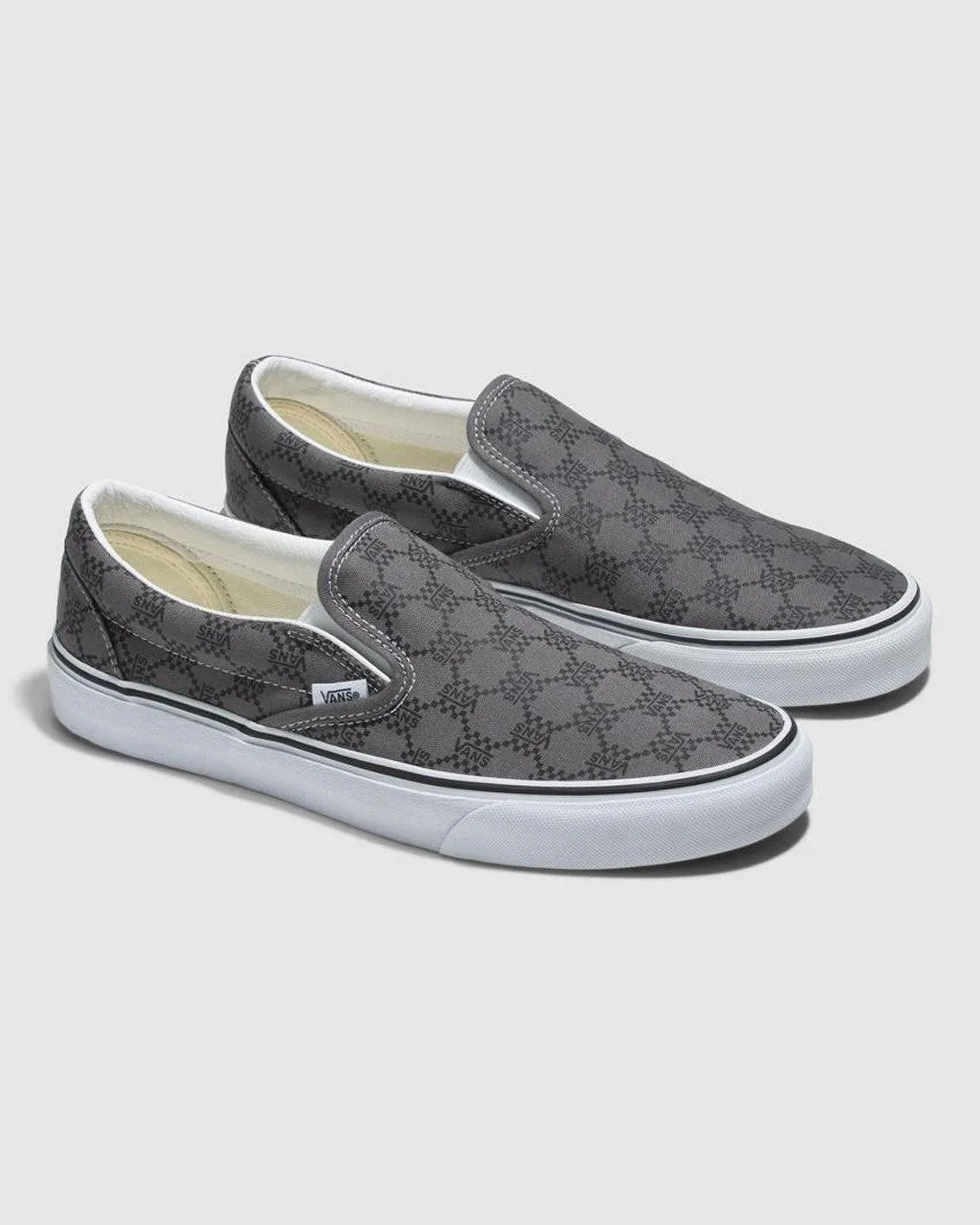 Vans - Classic Slip On Monogram - Pewter
