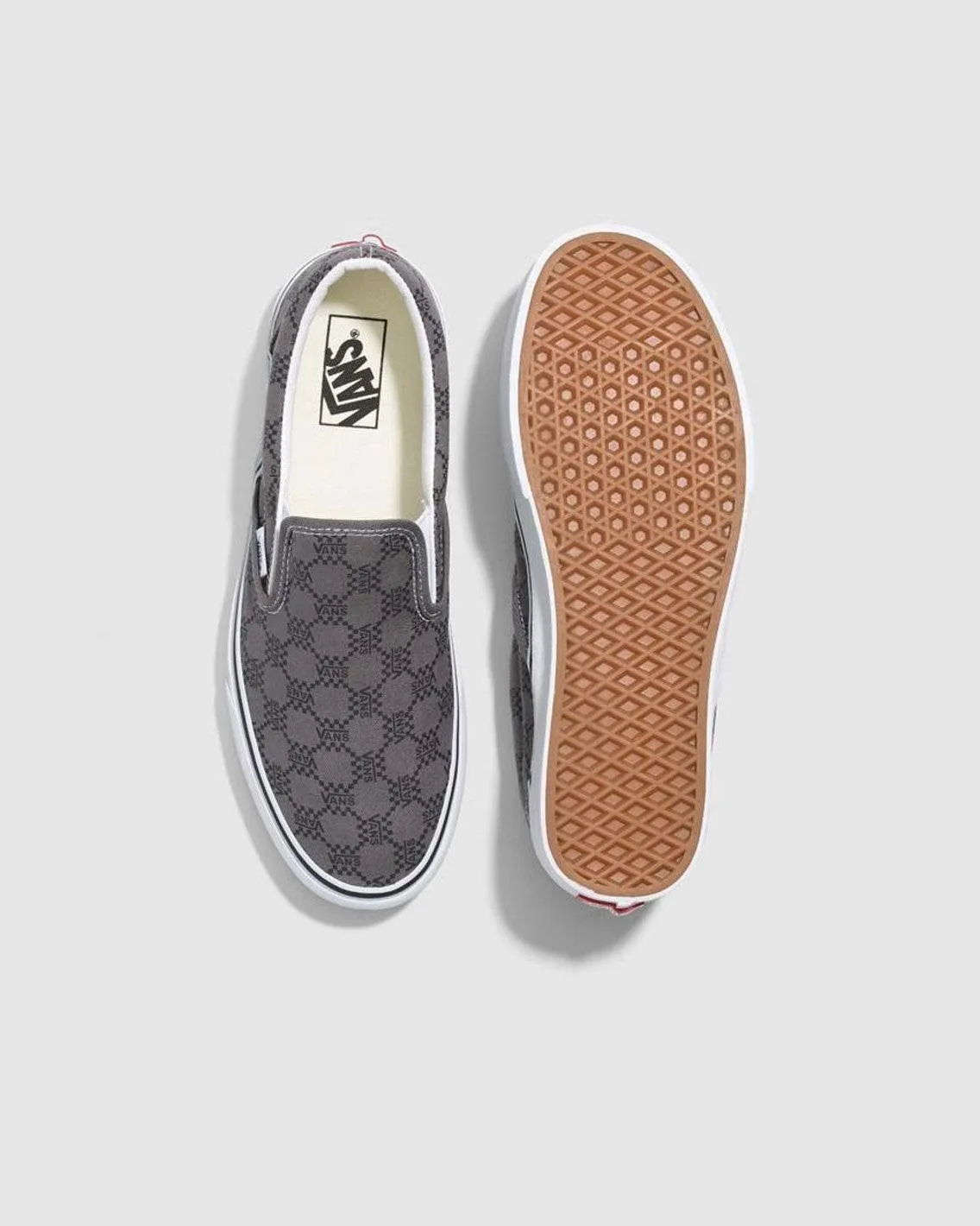 Vans - Classic Slip On Monogram - Pewter